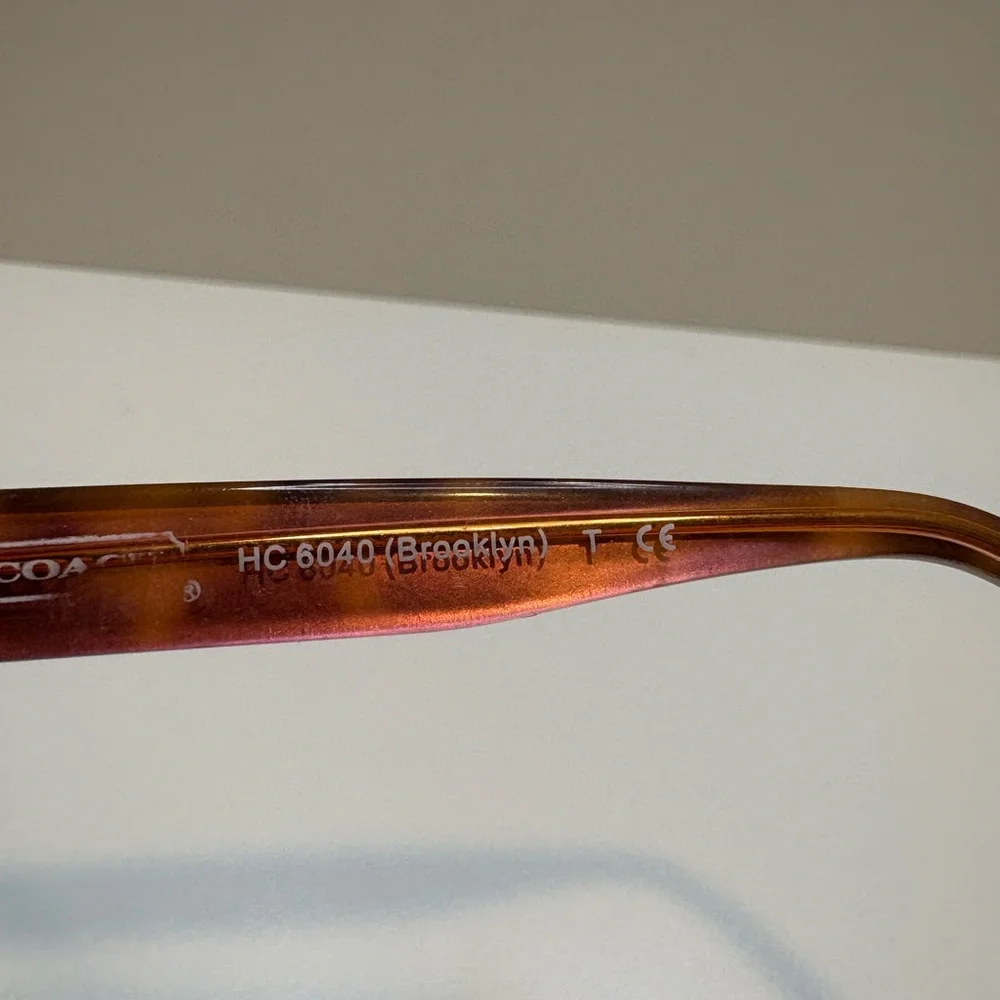 COACH EYEGLASSES HC6040 (Brooklyn) 5115 (Tortoise/Pink) 52•16•135 COACH‎ GLASSES